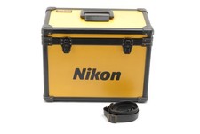  NEAR MINT Rare Nikon Vintage Yellow Hard Aluminum Camera Trunk Case From JAPAN