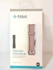 Genuine Fitbit Alta Band HR Classic Pink Size L/G