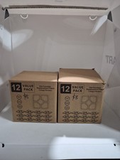 Lot Of 2  12pcs Cat Water Fountain Filters for Square Pet Drinking Replacement