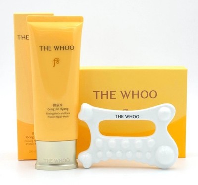 THE WHOO Firming Neck & Face Protein Repair Mask Set (100ml + Shaping Ceramic)