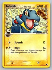 Totodile 67/101 C Dragon Frontiers Pokemon LP
