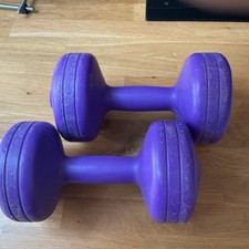 Neoprene Dumbbells Fitness Exercise Home Gym Pair Weights Aerobic Pilates Yoga