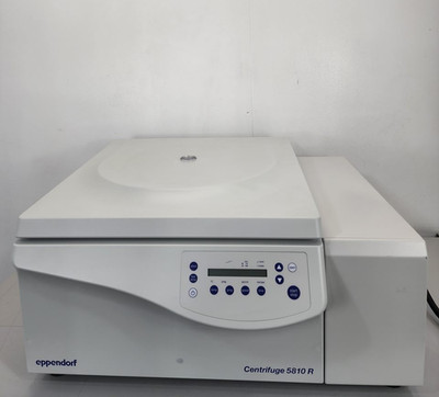 Eppendorf 5810R Centrifuge with A-4-62  Rotor, Buckets & Adapters