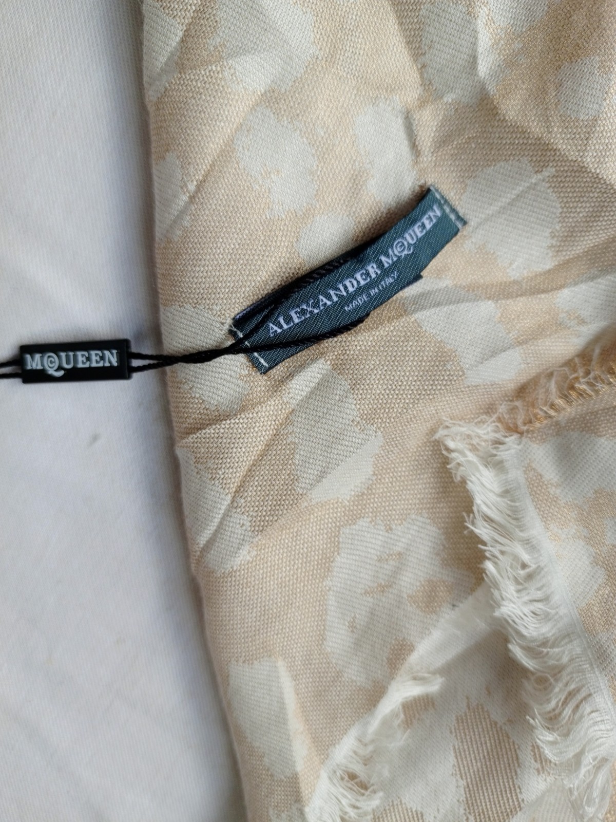 Alexander McQueen Rectangular Silk Scarf 26x80 In… - image 3