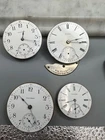 Lot Waltham Pocket Watch Movements Antique Mens Women's 16s 18s As Is