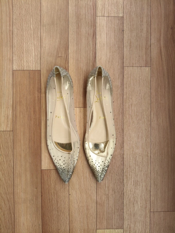 BAILARINA DE MALLA CHRISTIAN LOUBOUTIN TALLA EU 39, US 9, 6 UK Foto 2 de 4