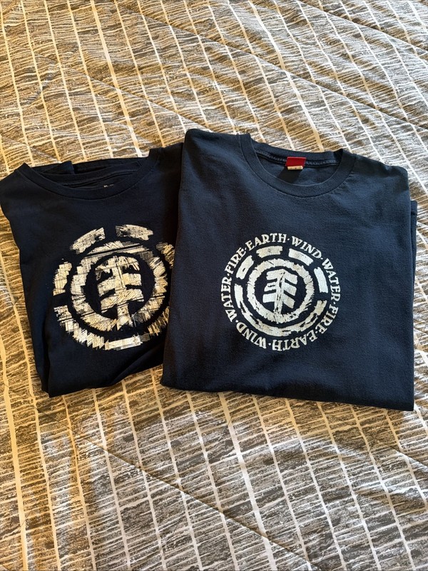 2-XXL Element T Shirts Blue