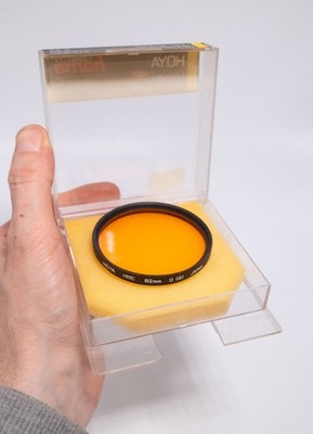 Hoya HMC 62mm O(G) Orange Filter Orangefilter für   62 mm Filtergewinde