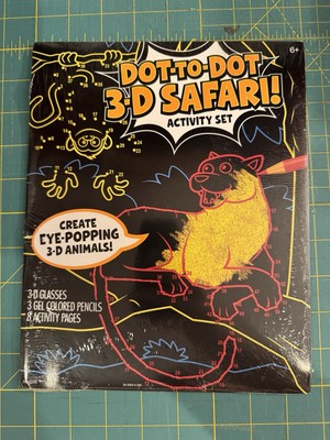 Dot To Dot 3-D Safari Crayola 2018