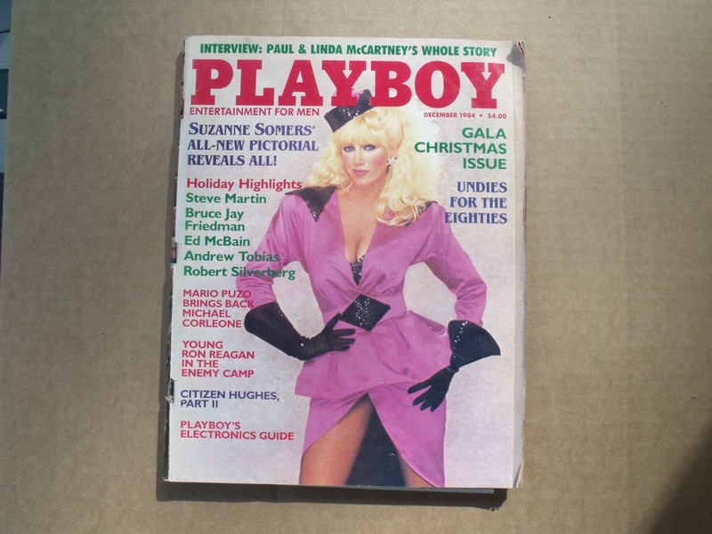 play boy magazine vintage SUZANNE SOMERS