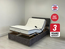 Heavy Duty Mobility Electric AdjustaPocket Bed Set 4ft6 Double | UP TO 25 Stones