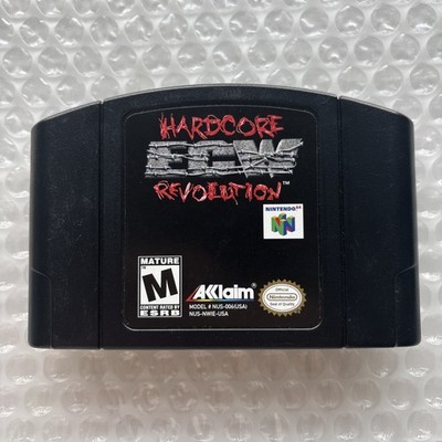 ECW Hardcore Revolution N64 Nintendo 64 Best Buy Variant Super