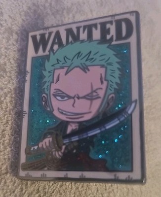 FiGPiN One Piece Mystery Mini Series 2 Uncommon Glitter Wanted Zoro Y391