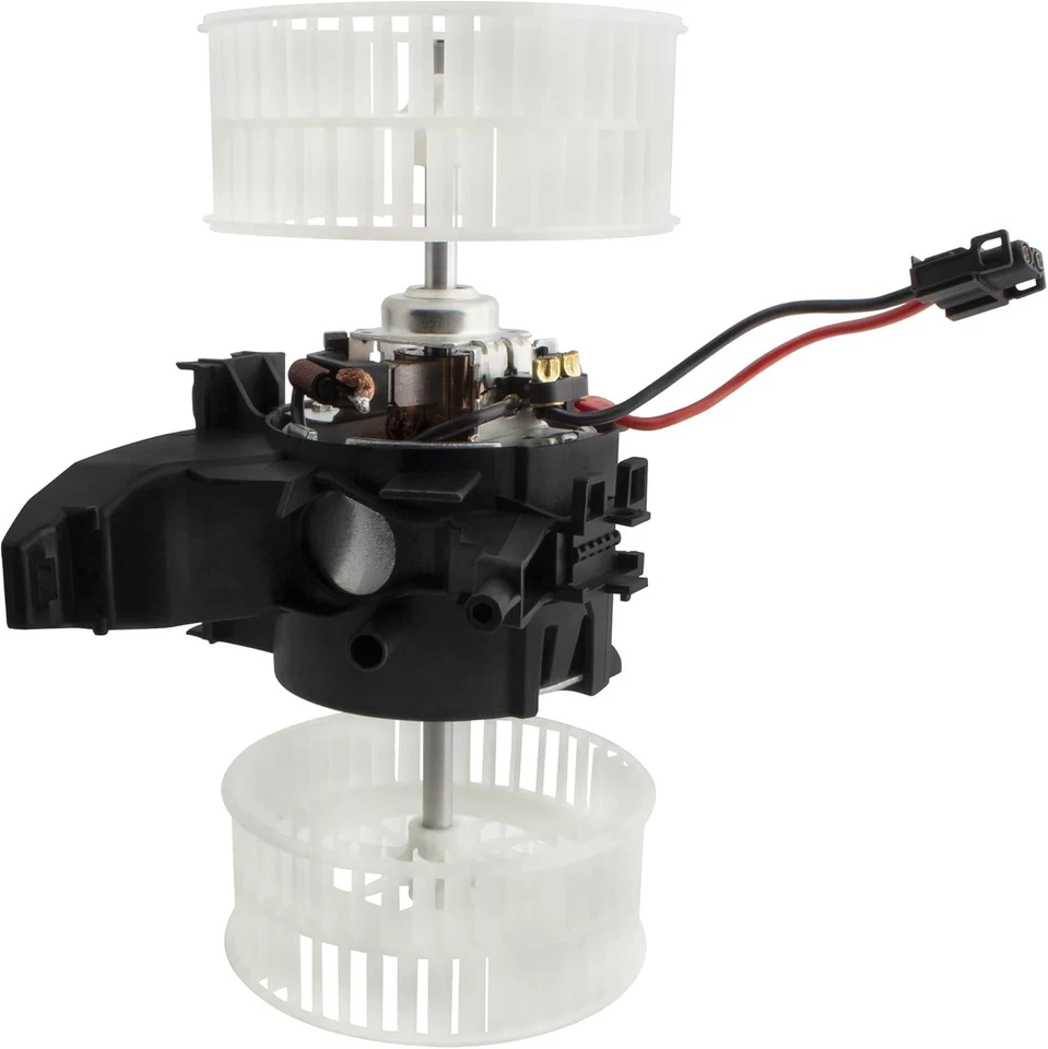 Motor calentador soplador HVAC con jaula de ventilador para BMW 528i 535i XDrive 650CI M5 M6 700280 Foto 3 de 4