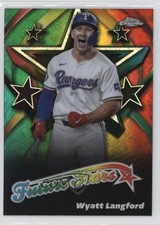 2025 Topps Chrome Logofractor Edition Future Stars Wyatt Langford #FS-13 13ql