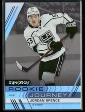 2022-23 UD Synergy Jordan Spence Rookie Journey Away Gold /99 #RJ-15 Kings