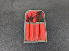 Bo992 Snap On Tools Usa 4 Piece Tapered Extractor Set With Storage Pouch Sr40k