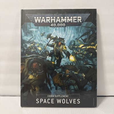 Warhammer 40K: Space Wolves Codex 9th ed Hardcover 2020 Games Workshop (New)
