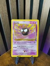 Pokémon TCG WOTC Gastly Fossil Card 33/62 Unlimited Uncommon LP/NM