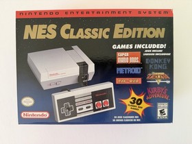 NES Classic Edition Mini Console Nintendo w/Extra Controller & Cable NIB