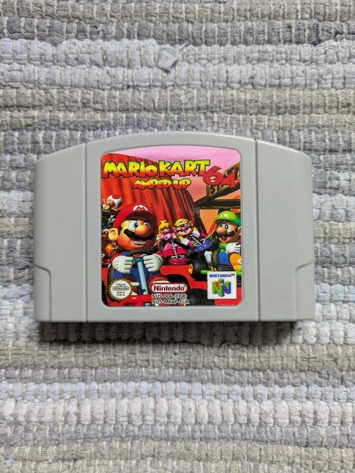 Mario Kart 64 Amped Up For N64 Nintendo *PAL Version* UK - Image 2 of 4