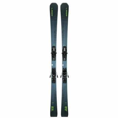 ELAN Primetime 22 Sport PS inkl. Bindung Alpin Ski grau/grün