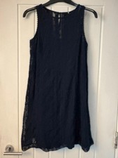 Very navy blue lace dress, size 10