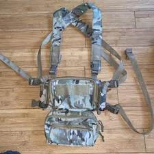 Airsoft Rig Haley X Style With Dangler Multicam 