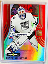2019-20 UPPER DECK SYNERGY HOCKEY RED SP 35 HENRIK LUNDQVIST ALL STAR RANGERS