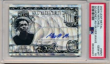 2021 LEAF METAL MARK MITCHELL SO MONEY SILVER WAVE AUTO PSA 10 GEM MINT