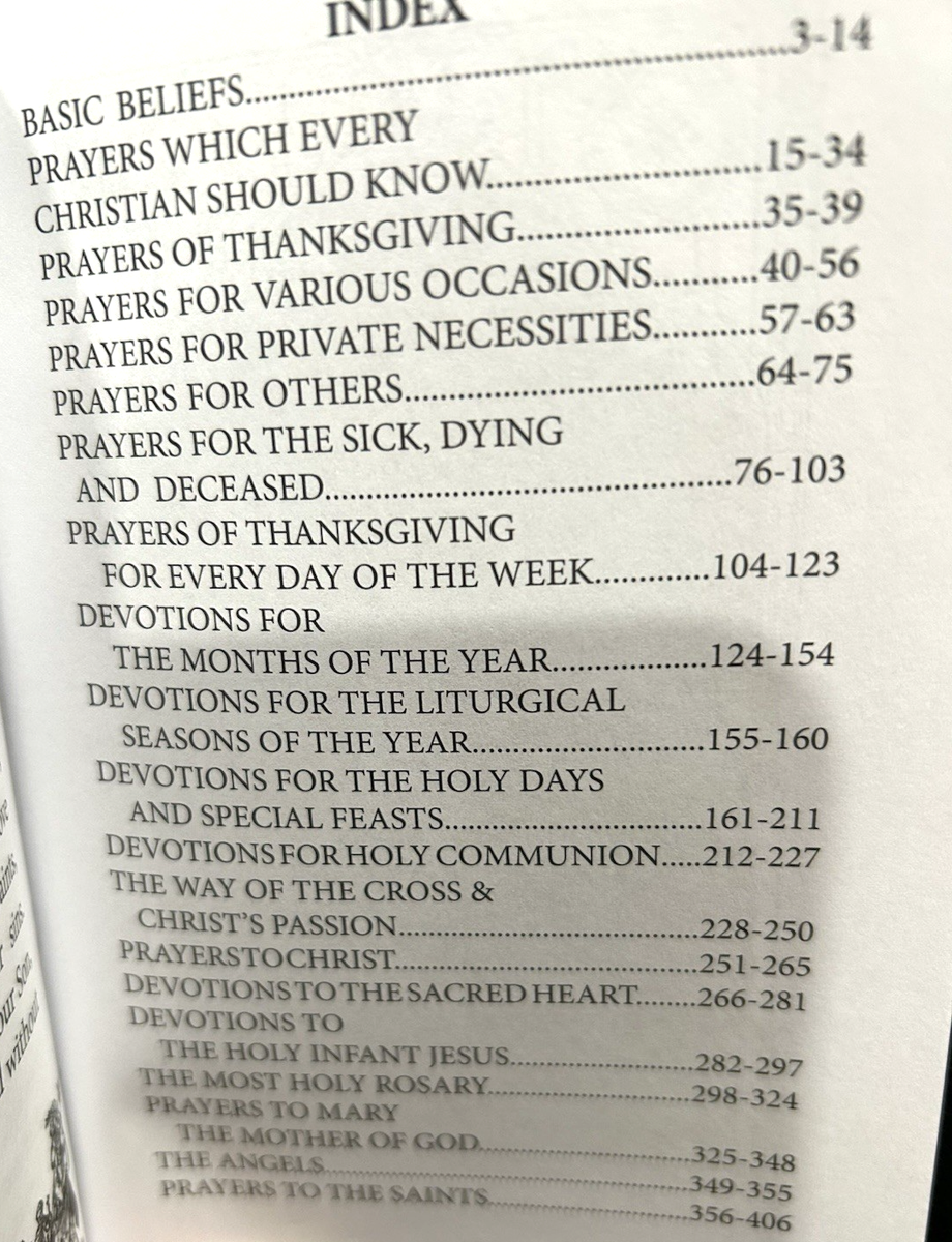 Catholic Book Of Prayers: Popular Catholic Prayers Arranged For Everyday Use