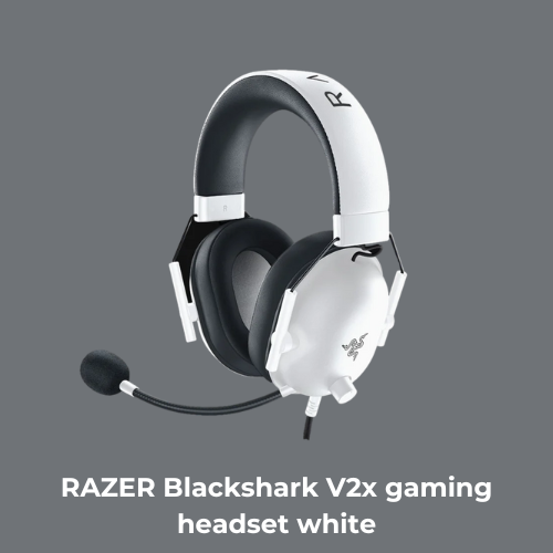RAZER Blackshark V2x gaming headset white 90903-001-36 | eBay