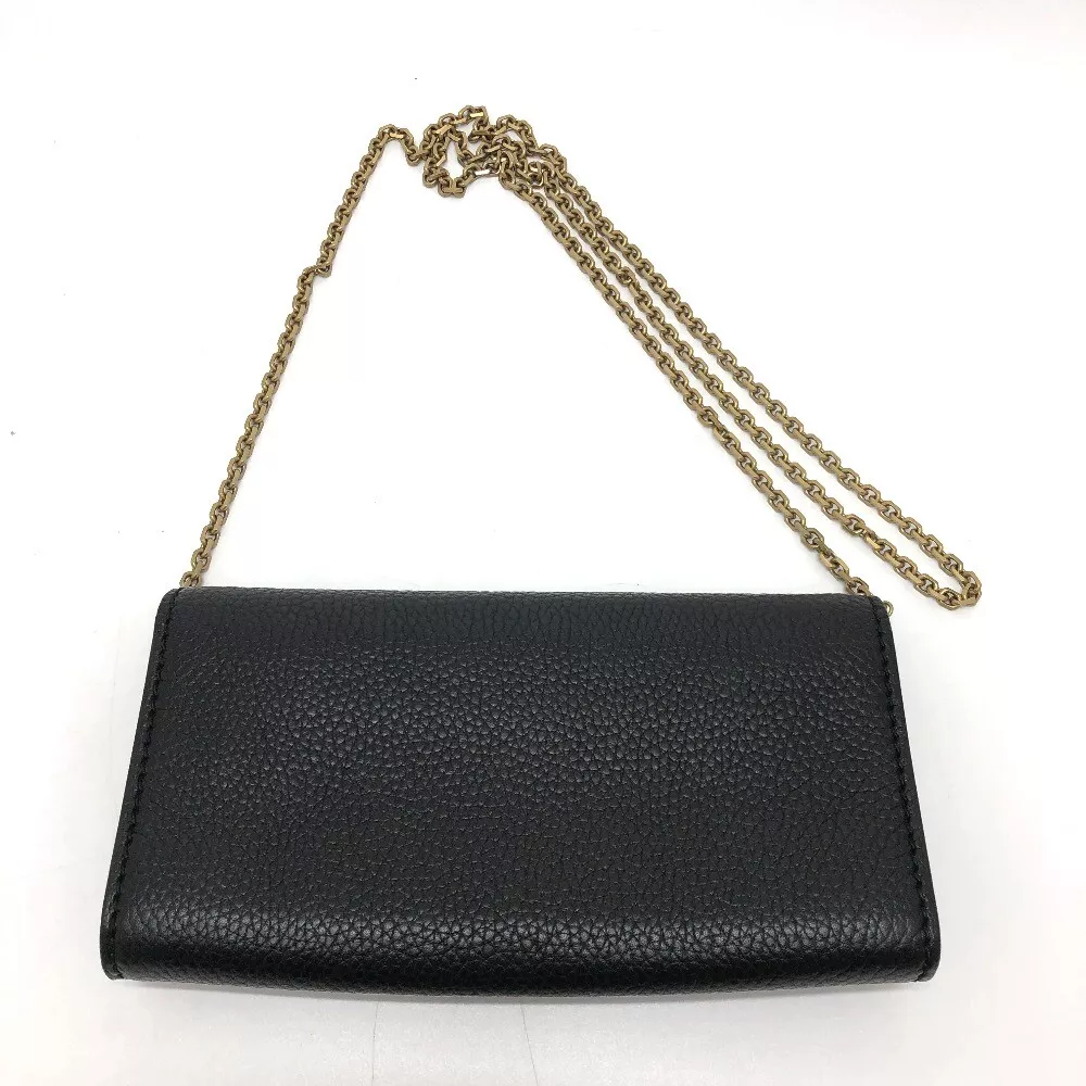 Sac logo Dior/corps bandoulière JADIOR chaîne portefeuille sac bandoulière noir/orHardware