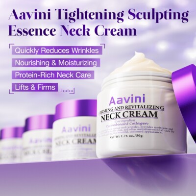 Aavini Neck Firming Cream 50g   Tighten, Smooth & Lift Sagging Skin
