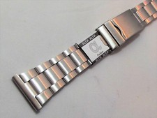 bracciale doppia chiusura maglia oyster ansa dritta 20 o 22 mm essenzial watch