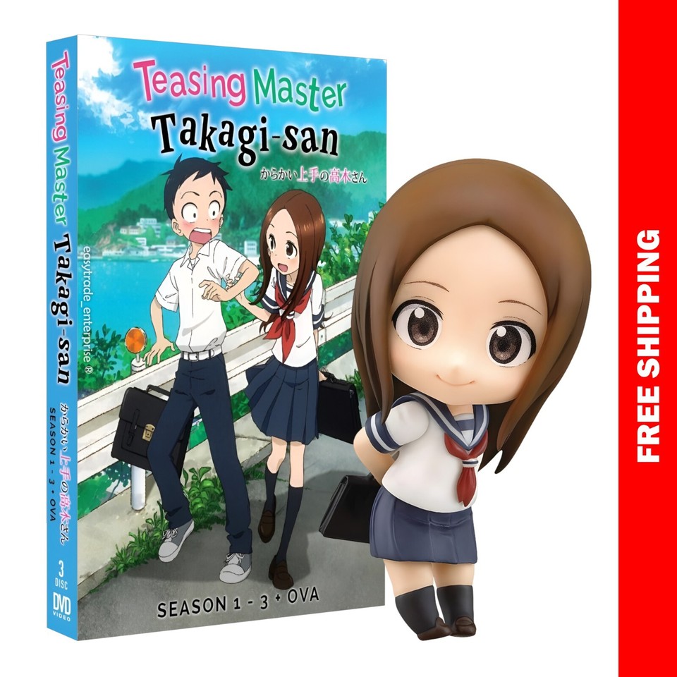 Teasing Master Takagi-san Season 1-3 (Vol 1-36 End) + OVA English Dub