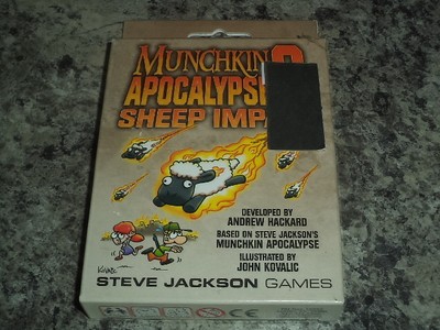 Munchkin Apocalypse 2 Sheep Impact - Steve Jackson Games Card Board Game New!