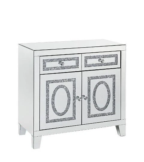 2pc Noralie Cabinet and Heart Mirror Set - Image 2 of 4