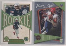 MALIK WILLIS PACKERS FLAMES 2022 ROOKIE LEGACY 143 & UNDER THE LIGHTS INSERT RC