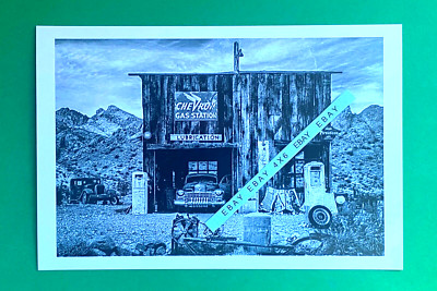 Found PHOTO of Old Standard Oil Chevron Gas Service Station on Route 66