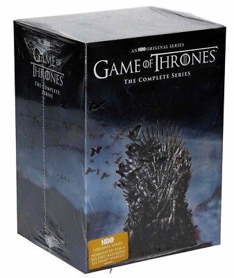 Game of Thrones Complete Series Seasons 1-8(DVD 38-Disc ) New & Sealed Free Ship