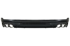 Stoßstange Spoiler Diffusor Lenkrad für Audi Q5 SUV Fy S-LINE Tipps Silber 18-20