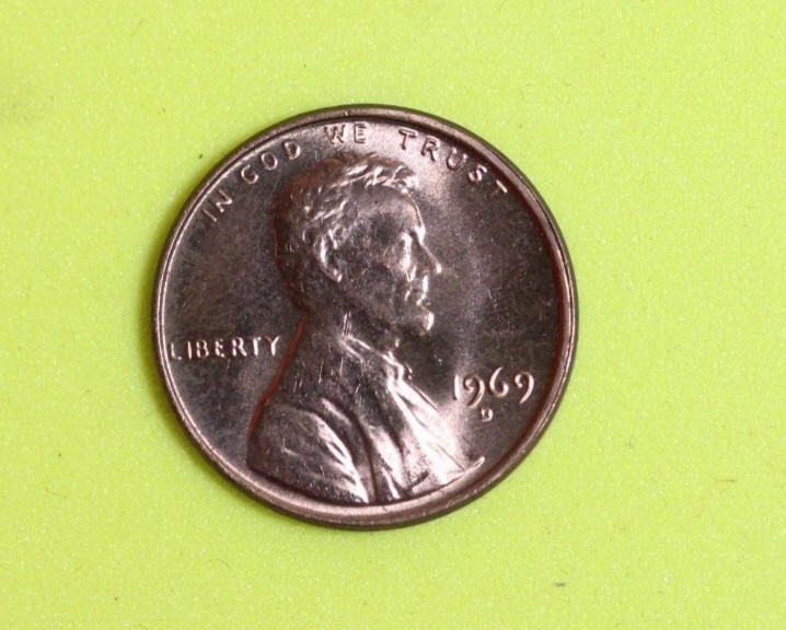 1969-D Lincoln Cent #P02028