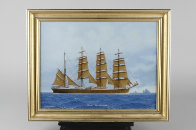 45916 - Passat vor der Elbe. Gemälde von Peter Storck