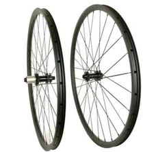 27.5ER/650B MTB XC Bicycle Hookless Carbon Wheels 30*25mm  Tubeless Wheelset