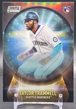 2021 Topps Stadium Club Chrome #CB-22 TAYLOR TRAMMELL Mariners Crystal Ball RC