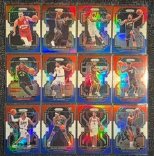 2021-22 PRIZM Basketball RED WHITE & BLUE Complete Your Set You Pick Card #1-330