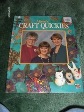 Aleenes Craft Quicks-Quilting/sewing/applique-Hradbacked-ex.con-bought USA-£2