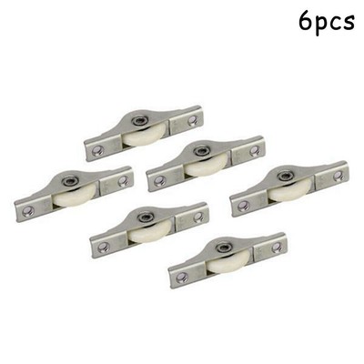 6pcs Küche Kleiderschrank Schiebetür Roller Schrank Umlenkrolle/Nylon Rad