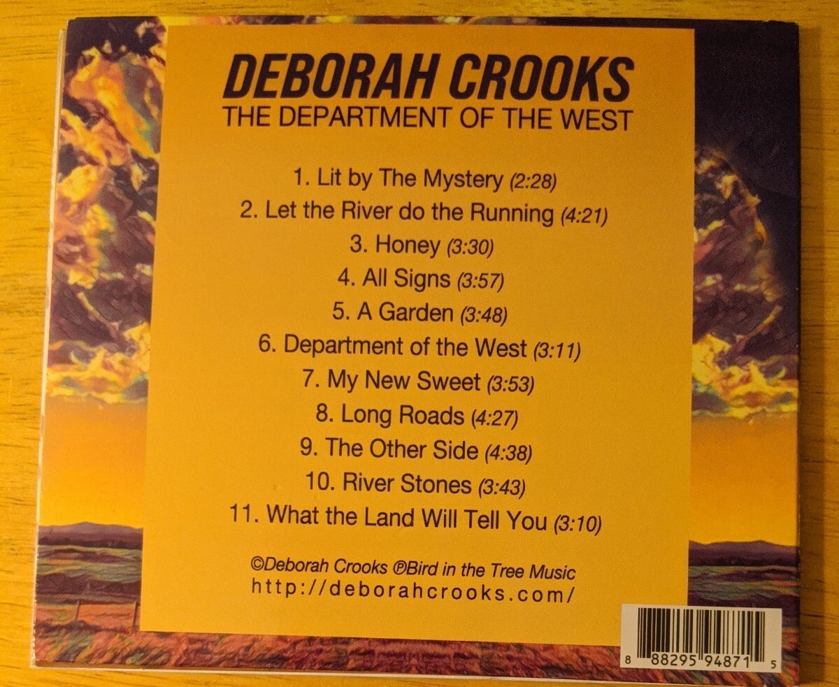 The Department Of The West by Deborah Crooks (CD, 2019
